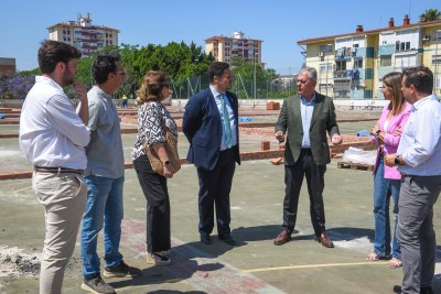 Avanzan las obras del Centro Deportivo Ontur