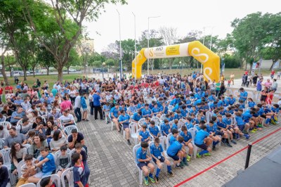 Clausura de los Juegos Deportivos Municipales en el distrito Nervión San Pablo