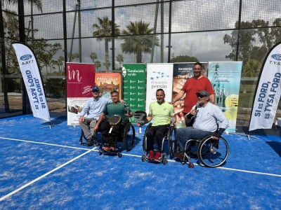 El 9º Open Nacional de Pádel en Silla – Torneo Ciudad de Sevilla finaliza con la victoria de la pareja formada por Luis Peinado y Edorta De Ante