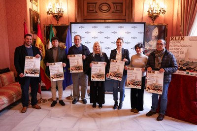El Ayuntamiento ha acogido la presentación del 49 Abierto Internacional de Ajedrez Ciudad de Sevilla.