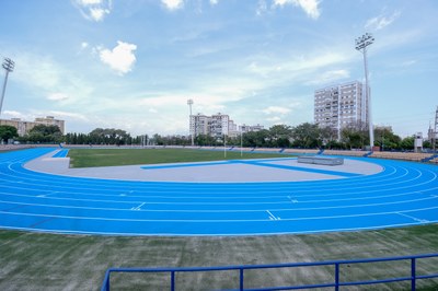 Nueva pista de atletismo del Centro Deportivo San Pablo