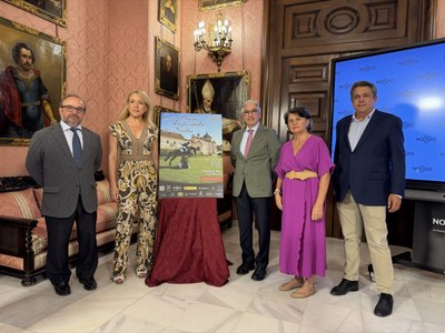 El Ayuntamiento de Sevilla acoge la presentación del cartel de la Gran Semana Anglo-árabe de Sevilla, que reunirá a más de 200 caballos y jinetes