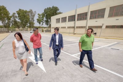 El Ayuntamiento finaliza la construcción del nuevo aparcamiento del Centro Deportivo Bellavista