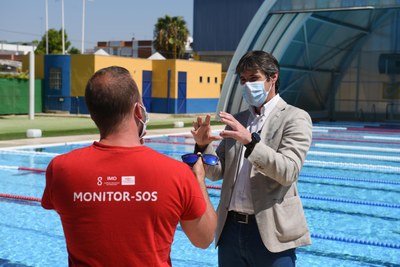 El Ayuntamiento inicia este mes las obras de sustitución de la cubierta de la piscina del Centro Deportivo Torreblanca con una inversión de 1,2 millones