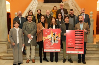 Presentación en el Ayuntamiento del 50 Abierto Internacional de Ajedrez Ciudad de Sevilla