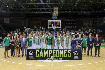 El Coosur Real Betis, campeón de la Copa Andalucía de Baloncesto 2019