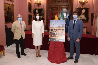 Presentación de la X Semana Anglo-árabe 2020, en el Ayuntamiento de Sevilla.