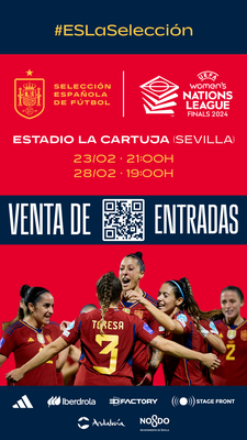 El Prado de San Sebastián acogerá la Fan Zone de la Selección de fútbol para los partidos de la UEFA Women’s Nations League 