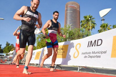 El Triatlón de Sevilla se consolida como un referente en Europa