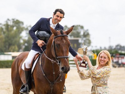 Hípica - Ruta de Primavera: Patricio de Valdenebro se anota la victoria en el Gran Premio Ayuntamiento de Sevilla