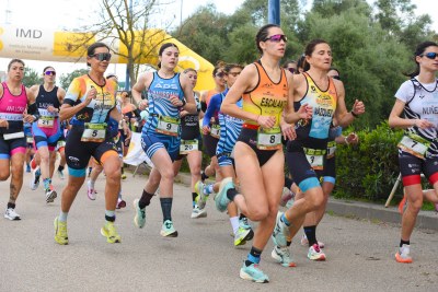 Juan José Durán y Alicia Soriano se imponen en el XIII Duatlón de Sevilla