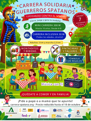 La Carrera Solidaria Guerreros Spatanos se incorpora a la agenda deportiva y solidaria de Sevilla