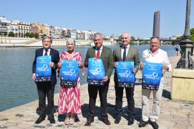 Más de 500 deportistas procedentes de 37 países participarán en la Copa del Mundo de Remo Sevilla 2026