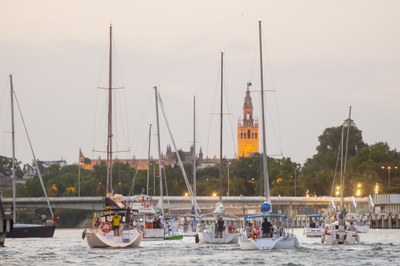 Presentación del 60º Ascenso internacional a vela del río Guadalquivir