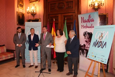 Presentación de los Internacionales de Andalucía de Tenis Femenino 'Copa Nadia'