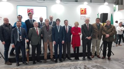 Presentación de la agenda deportiva de Sevilla en Fitur 2020.