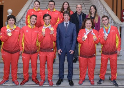 Siete sevillanos consiguen seis medallas en los Juegos Mundiales de Verano de Special Olimpics de Abu Dhabi