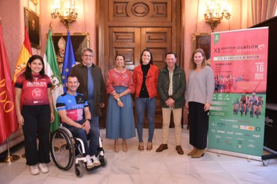 El Ayuntamiento de Sevilla acoge la presentación del XII Duatlón de Sevilla