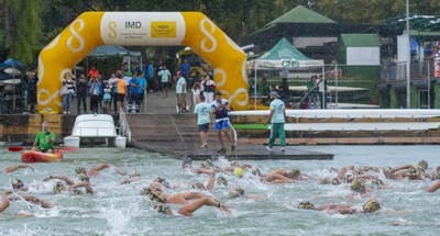 VIII Travesía del Guadalquivir Club Náutico Sevilla Brazadas Solidarias