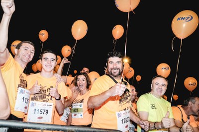 Salida de la Carrera Nocturna del Guadalquivir KH7 2019.