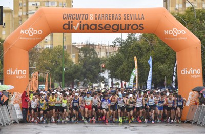 El Circuito Divina Seguros de Carreras del Ayuntamiento regresa este domingo 4 de octubre con la cita de Nervión San Pablo ‘El Corte Inglés’