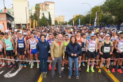 Pedro Garrido Bejarano e Inmaculada Díaz se imponen en la Carrera Nervión San Pablo ‘El Corte Inglés’, primera prueba del Circuito Divina Seguros de Carreras del Ayuntamiento