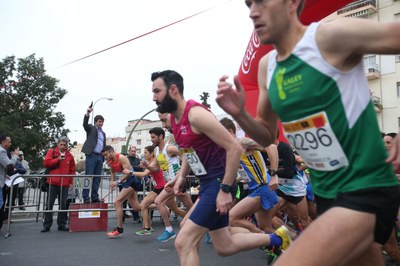 Pistoletazo de la Salida de la Carrera Nervión San Pablo