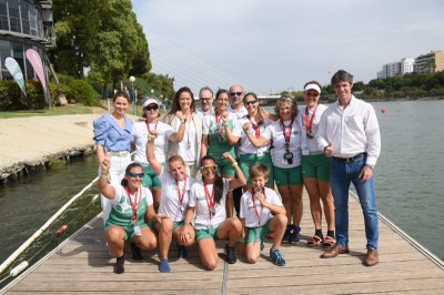 500 remeros de 8 países han participado en la V Sevilla International Rowing Masters Regatta, celebrada en el Guadalquivir el fin de semana del 15 y 16 de octubre