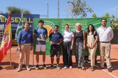 El malagueño Roberto Chacón se impone en el XXXI Open Sevilla de Tenis Memorial Ricardo Villena