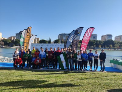 El Real Círculo Labradores y el Club Náutico Sevilla, primero y segundo respectivamente en el 17º Abierto Internacional de Andalucía de Remo