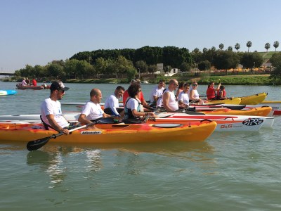 I Clinic de Piragüismo Adaptado en Sevilla