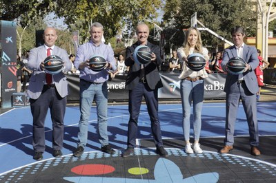 Sevilla pone el broche de oro al Plaza 3x3 CaixaBank 2022