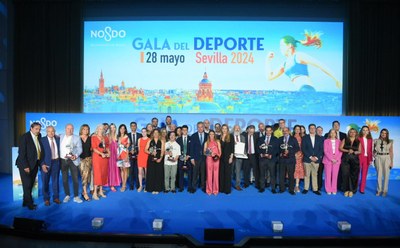 Jesús Navas y Alisa Ozhogina, mejores deportistas del año en la Gala del Deporte que organiza el Ayuntamiento