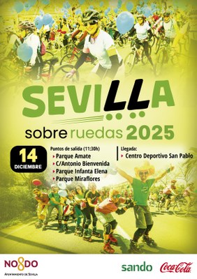 Sevilla sobre Ruedas celebra su 11ª edición el 14 de diciembre